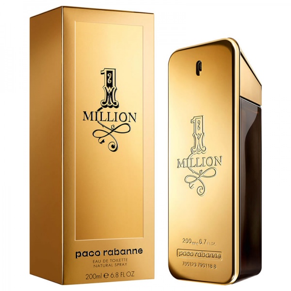 Paco Rabanne 1 Million Parfum 200ml - perfumeuk.co.uk
